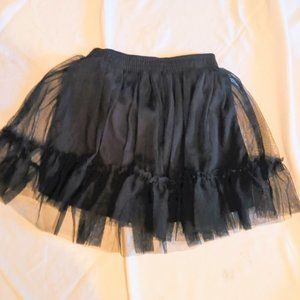 Exhilaration tutu skirt & Forever 21 pleated skirt Black